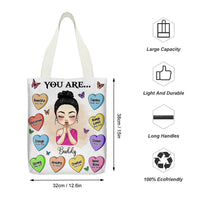 Thumbnail for Personalized You Are Praying Girl Tote Bag, Gift For Friend Bestie Daughter