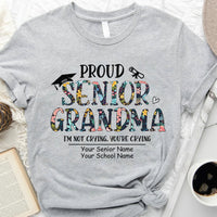 Thumbnail for Proud Senior Mom/Grandma Graduate Shirt, Graduation T-shirt