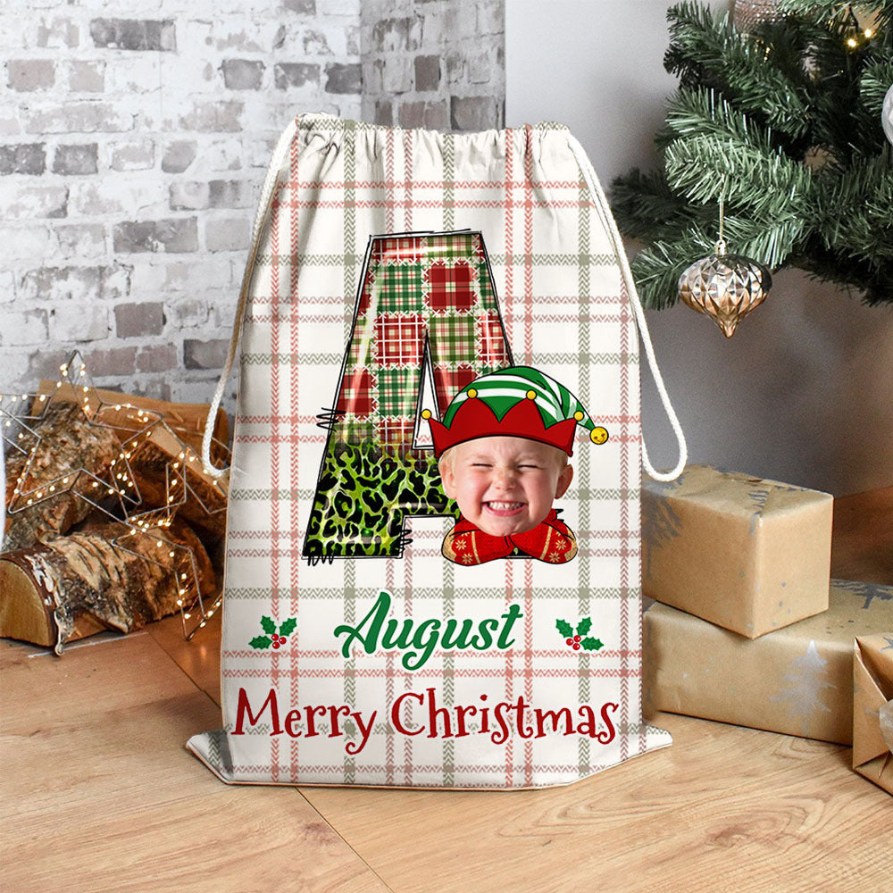 Personalized Santa Sack - Christmas Gift For Family - Christmas Letter With Name