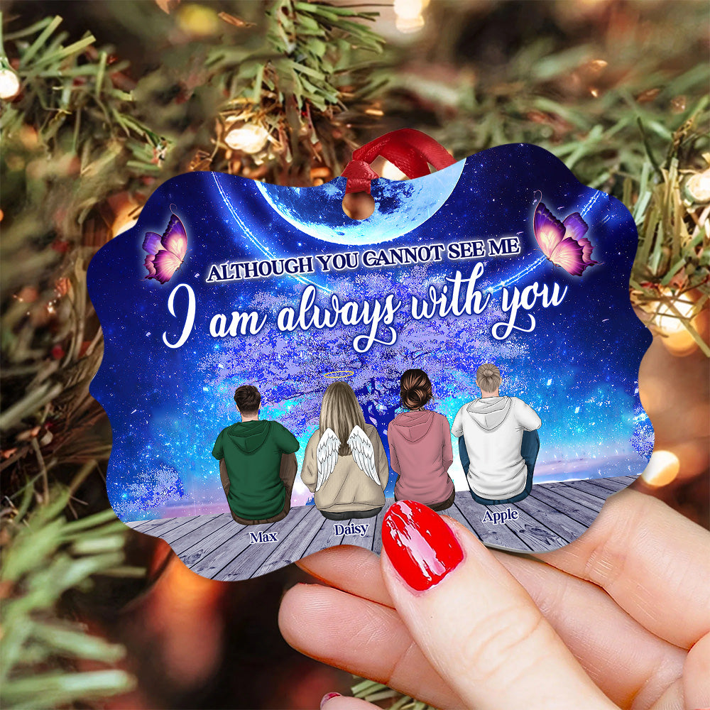 Personalized I'm Always With You Family Members Memorial Loss MDF Ornament CHI-YEN