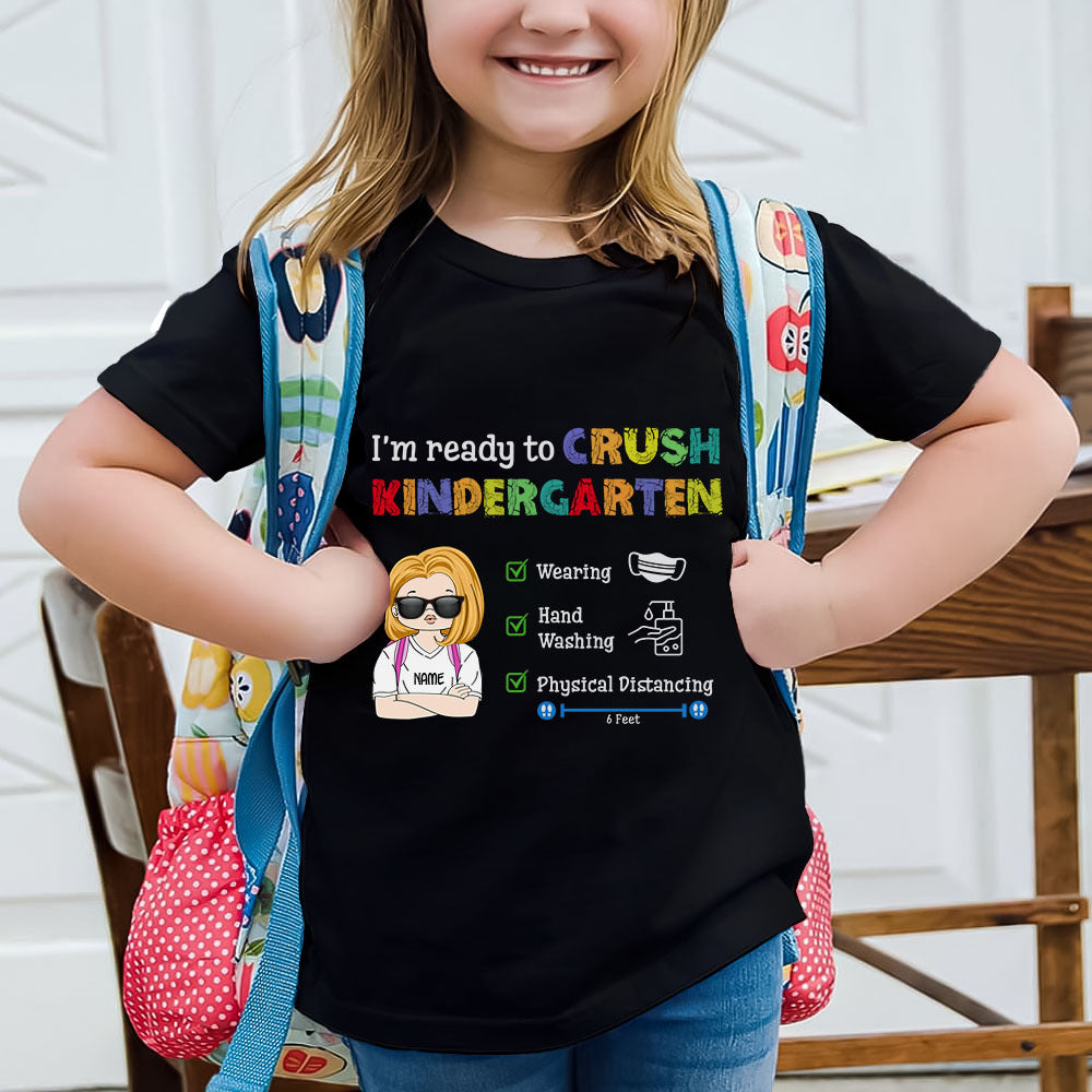 Back To School Guidelines Kid T-Shirt, Custom Kid Tees