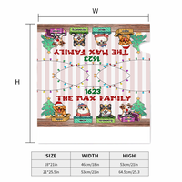 Thumbnail for Custom Naughty Cats And Dogs Mailbox Cover, Christmas Gift MD-M221026001 YHN-THUY