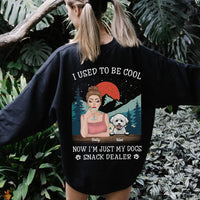 Thumbnail for I Used To Be Cool Dog Mom Backside T-shirt, Dog Lover Gift