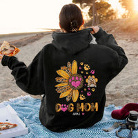 Thumbnail for Sunflower Dog Mom 2022 Back Tshirt, DIY Tshirt For Dog Mom