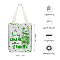 Thumbnail for Personalized Mom Grandma Patrick's Day Blessings Tote Bag , Gift For Irish Mom JonxiFon