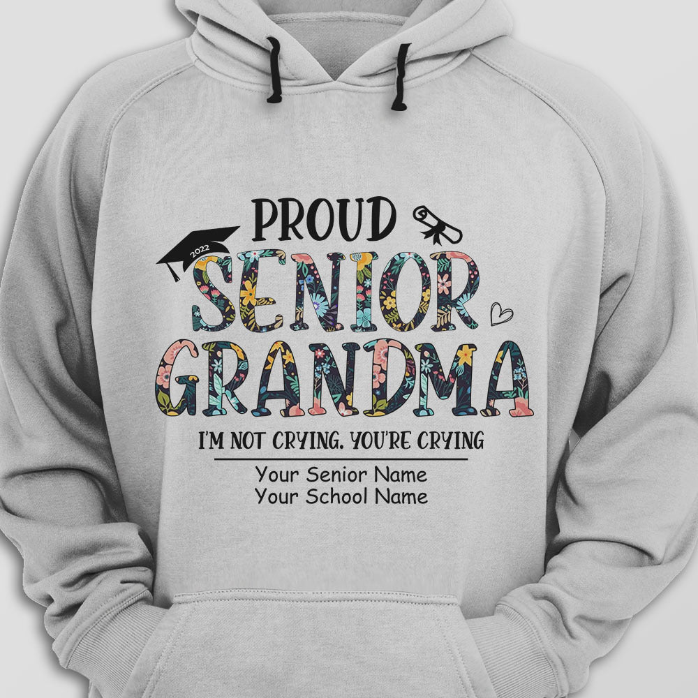 Proud Senior Mom/Grandma Graduate Shirt, Graduation T-shirt