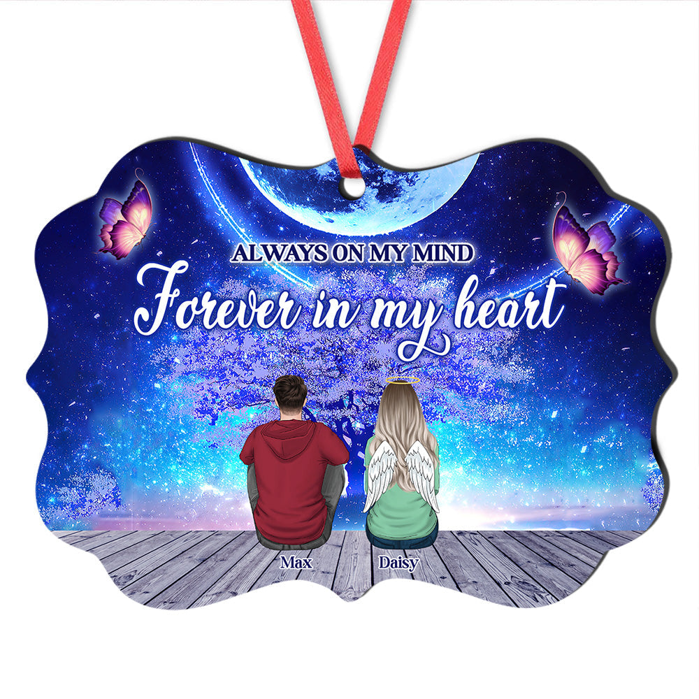 Personalized I'm Always With You Family Members Memorial Loss MDF Ornament CHI-YEN