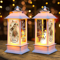 Thumbnail for Personalized God Has You In His Arm I Have You In My Heart Memorial Lantern