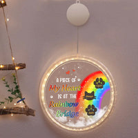 Thumbnail for Personalized Led Acrylic Ornament - Memorial Gift For Pet Lovers - Rainbow Bridge Dog Cat Loss