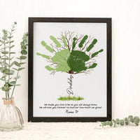 Thumbnail for Daddy We Made You This Tree Photo Frame, Kids Handprint Keepsake