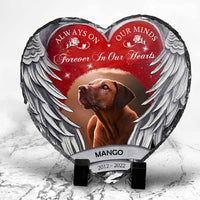 Thumbnail for Always On My Mind Pet Memorial Slate Photo, Pet Loss Gift