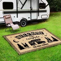 Thumbnail for Making Memories One Campsite Camping Patio Mat, Rv Camping Gift - Jonxifon