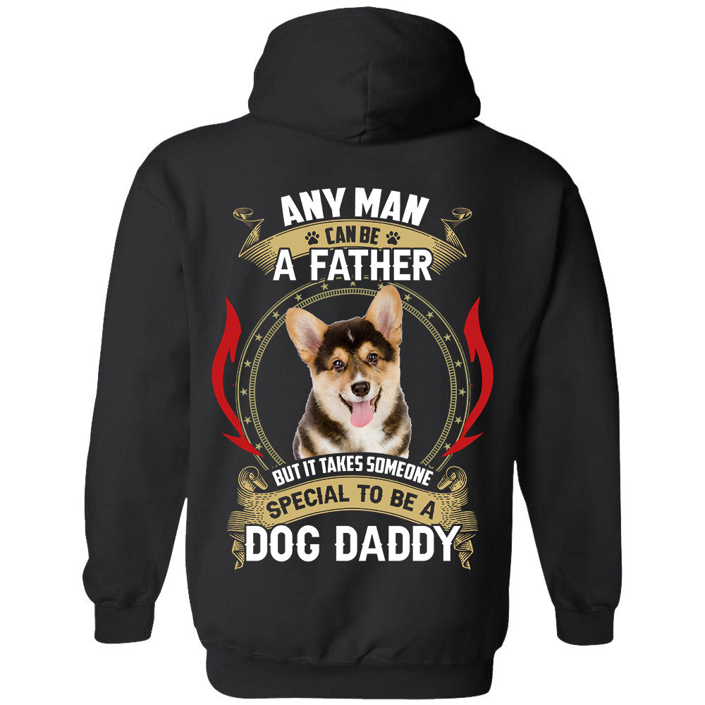 Special To Be A Dog Daddy Back Tshirt, DIY Gift For Dog Lovers CustomCat