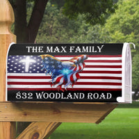 Thumbnail for Eagle America Flag Magnetic Mailbox Cover