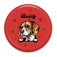 Thumbnail for Custom Dog Cartoon Flying Disc, Gift For Dog Lover, Dog Frisbee