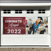 Thumbnail for Congrats Class Of 2022 With School Logo Graduation Banner