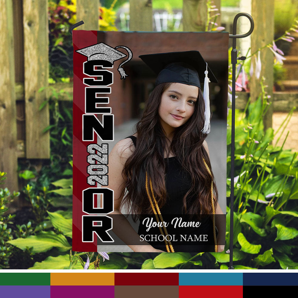 Senior 2022 Graduation Garden Flag, Graduation Gift