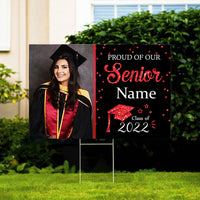 Thumbnail for Proud Of Our Senior 2022 Graduation Lawn Sign, Yard Sign