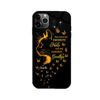 Thumbnail for Personalized The Moment Your Heart Stopped Memorial Cat Phone Case CHI-THUY