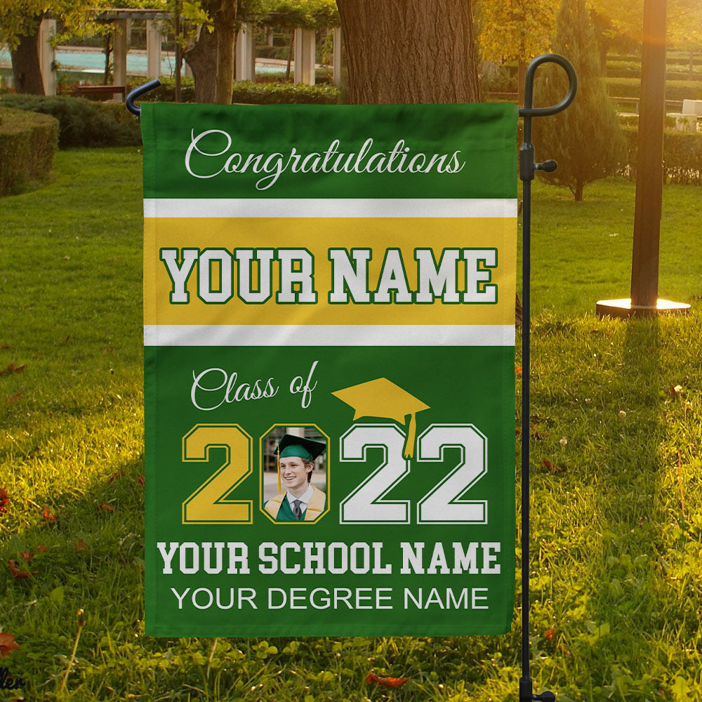 Congratulations Graduation Garden Flag, Graduation Gift