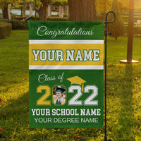 Thumbnail for Congratulations Graduation Garden Flag, Graduation Gift