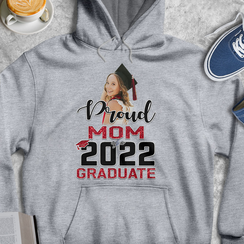 Custom Photo Proud Family Graduation Shirt