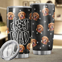 Thumbnail for Dog Mom Dog Dad Photo Upload Tumbler, DIY Gift For Pet Lovers