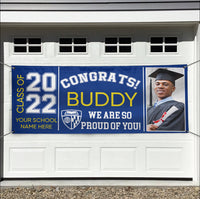 Thumbnail for Congrats Photo Graduation Banner, Graduation Gift