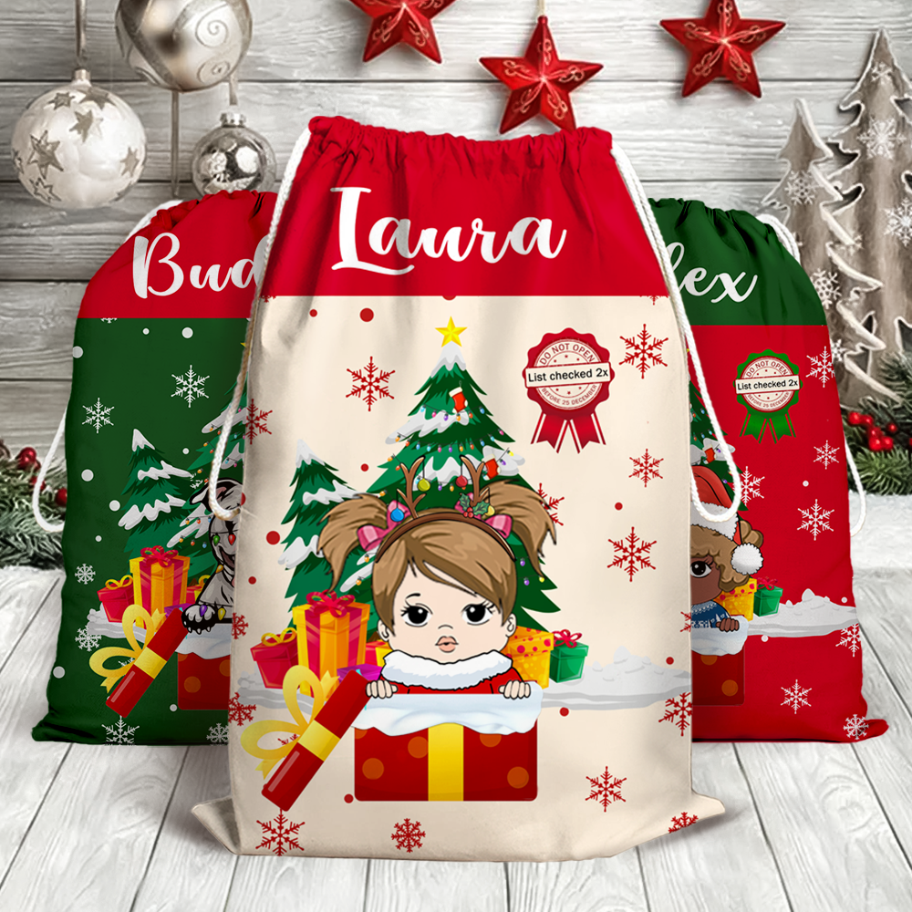 Christmas Tree Gift Delivery Christmas Bag, Christmas Gift For Children & Pets